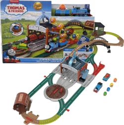 Fisher-Price Thomas og venner jernbane Døgnlevering af tønder – læs og skyd med lokomotivet Thomas