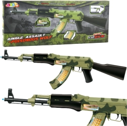 Karabin med vibrationer og lyseffekter