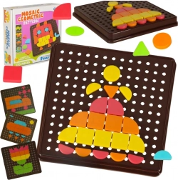 Mosaikk kreativ puslespil geometriske former 170 dele