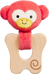 Petit Collage bidering abe af økologisk bomuld og træ