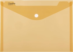 Mappe med trykknap A4 Opaline orange af polypropylen 180 mikron (pakke med 5 stk)