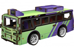 3D træpuslespil Bus