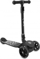 Trehjulet balance-løbehjul MoMi San, sort