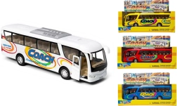 Metalbus med Pull Back-drev Kinsmart