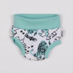Baby bloomers i bomuld med dinosaurer Nicol