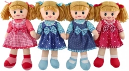 Blød stofdukke 40 cm