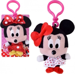 plys nøglering MINNIE MOUSE med klips 10 cm