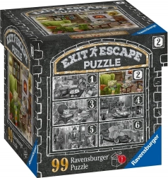 Ravensburger escape-spil EXIT puslespil Hjemsøgt herregård: I stuen 99 brikker