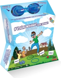 VZHŮRU NOHAMA Outdoor-udgave – familie- og partyspil for 2–6 spillere