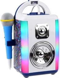 Børne bærbar højttaler med mikrofon og Bluetooth