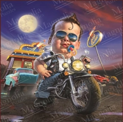 Puzzle magnolia bottle rocket diner 1023 brikker