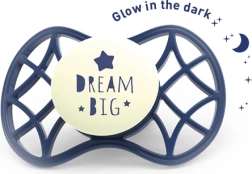 Ortodontisk sut 6m+ selvlysende i mørke Blue Moon