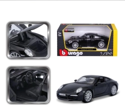 Modelbil Porsche 911 Carrera S sort
