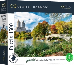 Puzzle TREFL UFT Wanderlust: Magiske Central Park, New York – 1500 brikker