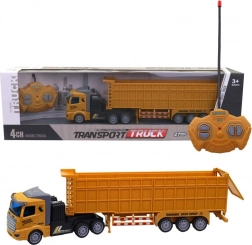 Fjernstyret lastbil med lys