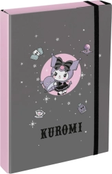 Mapper til A4-skolehæfter Jumbo KUROMI grå