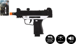 Legetøjsmaskinpistol med effekter