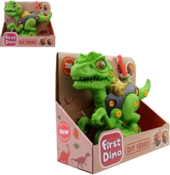 Dinosaur at samle med batterier