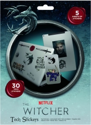 Witcher klistermærkesæt