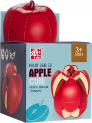 Logisk hovedbrudsterning formet som et æble til børn og voksne