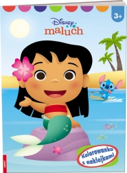 Disney Maluch: malebog med klistermærker