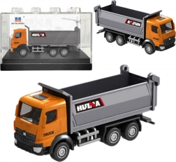 HUINA tipvogn i metal 1:80 orange