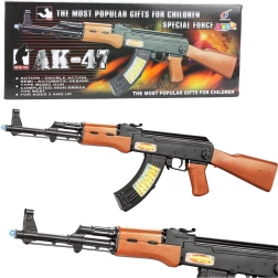 Legetøj til børn AK-47 med lys og lyd 68,5 cm