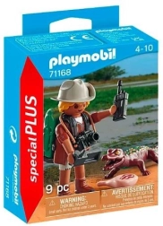 Playmobil Special Plus forsker med ung kaiman