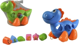 Dinosaur med klodser 27 cm