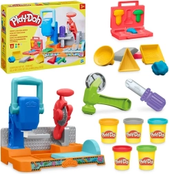 Hasbro Play-Doh farverigt værksted med modellervoks og værktøj