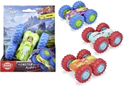 Auto monster flippy med svinghjul, 10 cm, 4 farver/typer