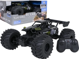 RC terræncrawler 1:14 med metal karrosseri og 2,4 GHz fjernbetjening