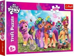 Puzzle Trefl My Little Pony Sjove ponyer 100 brikker
