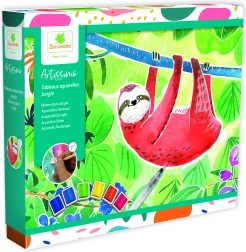 Artissimo - Akvarelbilleder af jungle-dyr