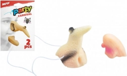 Heksenæse og hage til uhyggelig fest