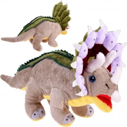 Plyslegetøj Triceratops 30 cm dinosaur