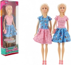 Dukke Lynna med langt hår