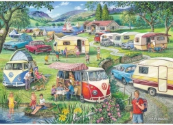 Puslespil Glade ferier 1000 brikker