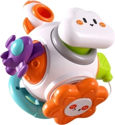 Kosmisk raket Montessori 6-i-1 for børn fra 18 måneder