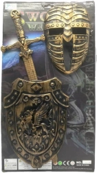 Ridder-sæt til børn – sværd 49 cm