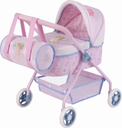 Min første dukkevogn med taske Gala, 56 cm