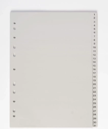 Dokumentopdeler A4 1-31