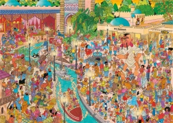Puzzle JUMBO Jan van Haasteren – Fata Morgana, 1000 brikker