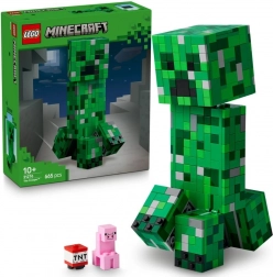 Lego Minecraft Creeper – stor bevægelig figur