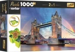 Trefl puslespil Tower Bridge London 1000 brikker med sorteringsbakke
