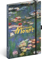 Linjeret notesbog NOTIQUE Claude Monet 13 × 21 cm