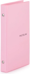 Pastelini rosa ringblok A6