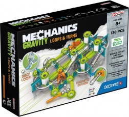 Geomag Mechanics Gravity Loops & Turns magnetisk byggesæt 130 dele