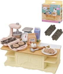 Sylvanian Families køkkenø med tilbehør