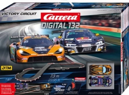 Bilbane Carrera Digital 132 Victory Circuit 7,3 m med biler McLaren 720S GT3 og Audi R8 LMS GT3